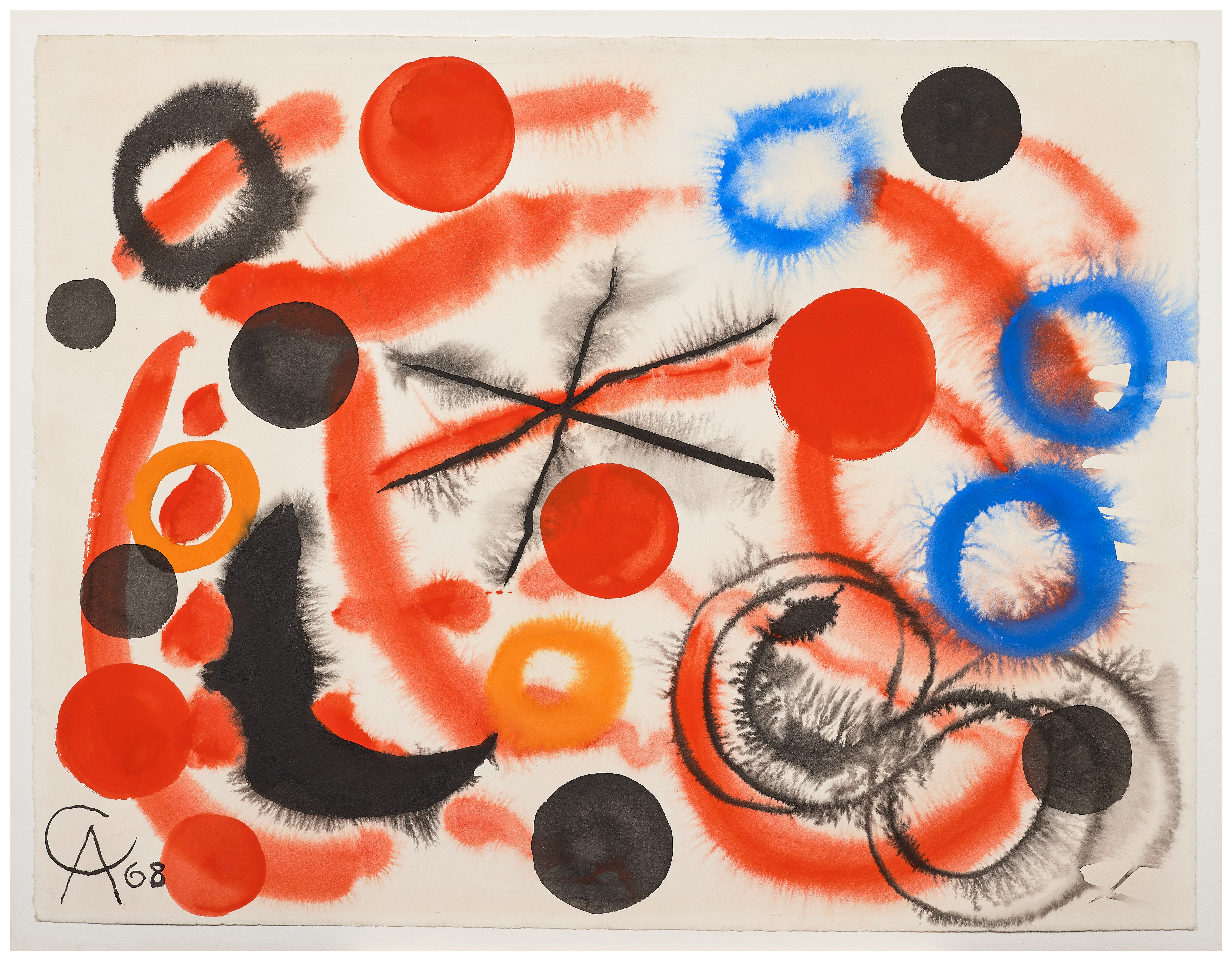 Alexander Calder - Sans titre, 1967
