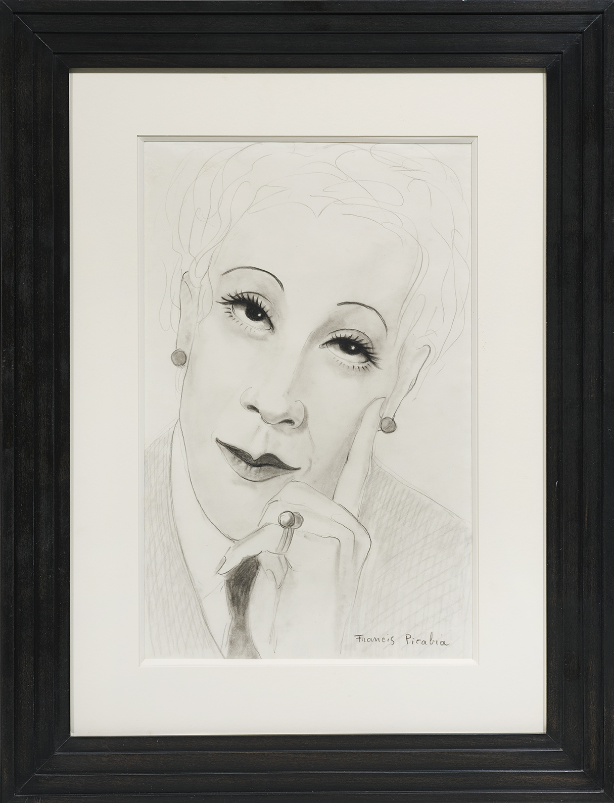 Francis Picabia - Tte de femme, Circa 1940-1942