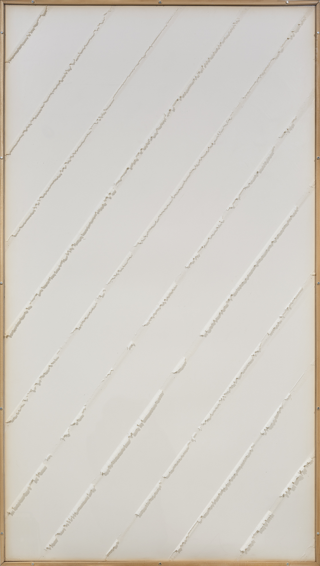 Jean Degottex - Papier Plein Oblique n18, 1976