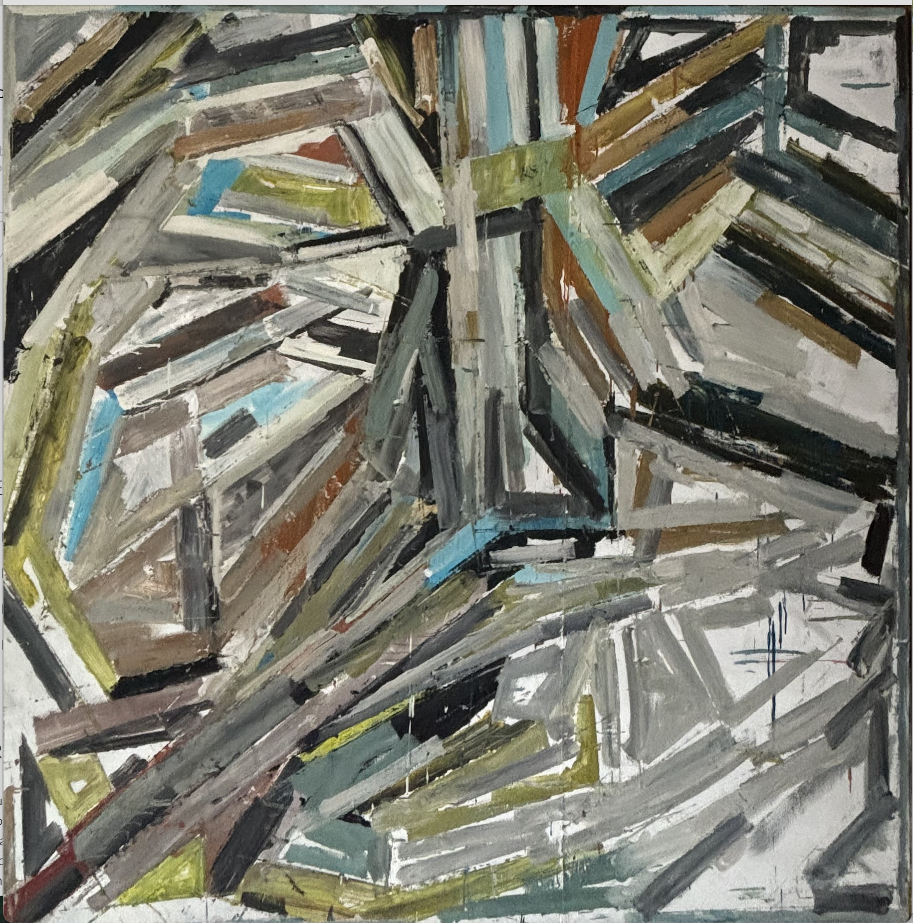 Jean Pierre Pincemin - Sans titre, 1985