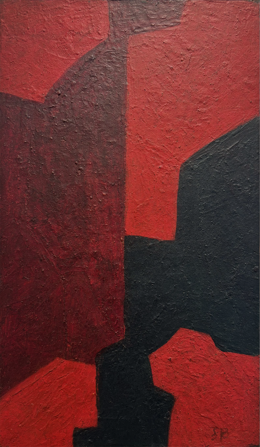 Serge Poliakoff - Composition abstraite 1962, 1962